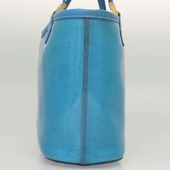 LOUIS VUITTON Epi Plage Mini Lagoon Bay Hand Bag Blue M92472 - Picture 5 of 12